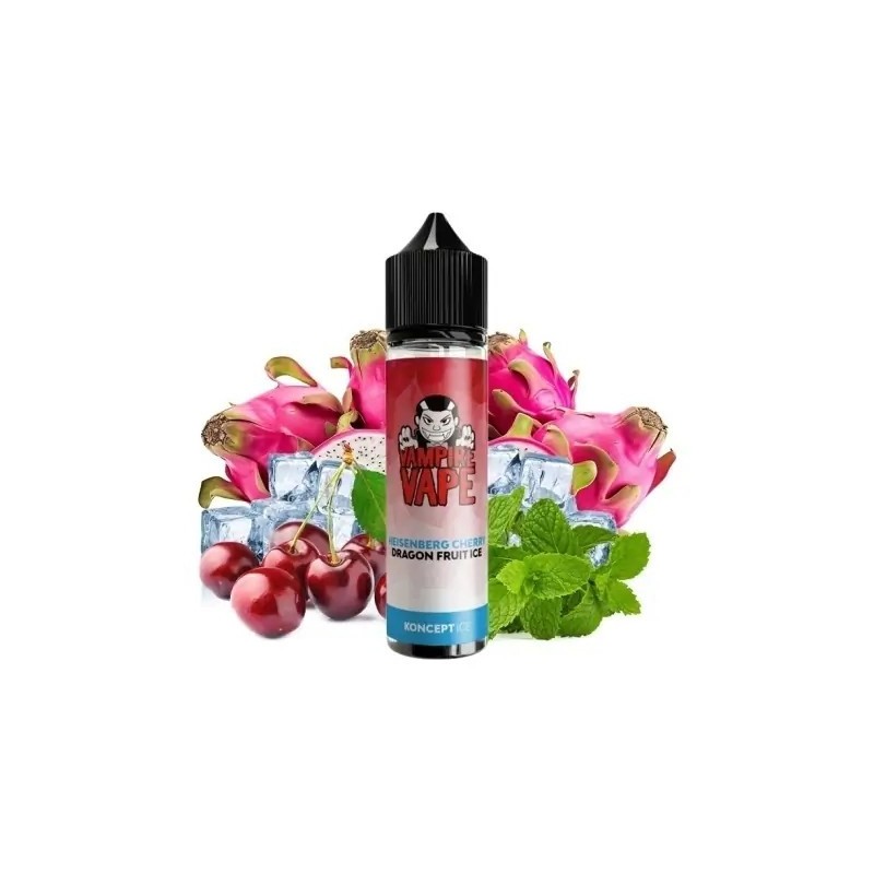 Premix Vampire Vape 50/60ml - Heisenberg Cherry Dragon Ice | Eliq Vapoteur