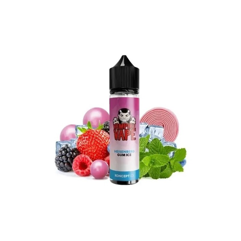 Premix Vampire Vape 50/60ml - Heisenberg Gum Ice | Eliq Vapoteur