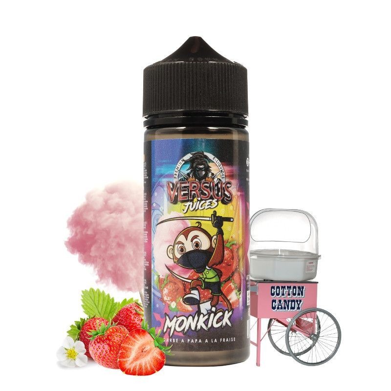 Premix Versus Juice 100/120ml - Monkick | Eliq Vapoteur
