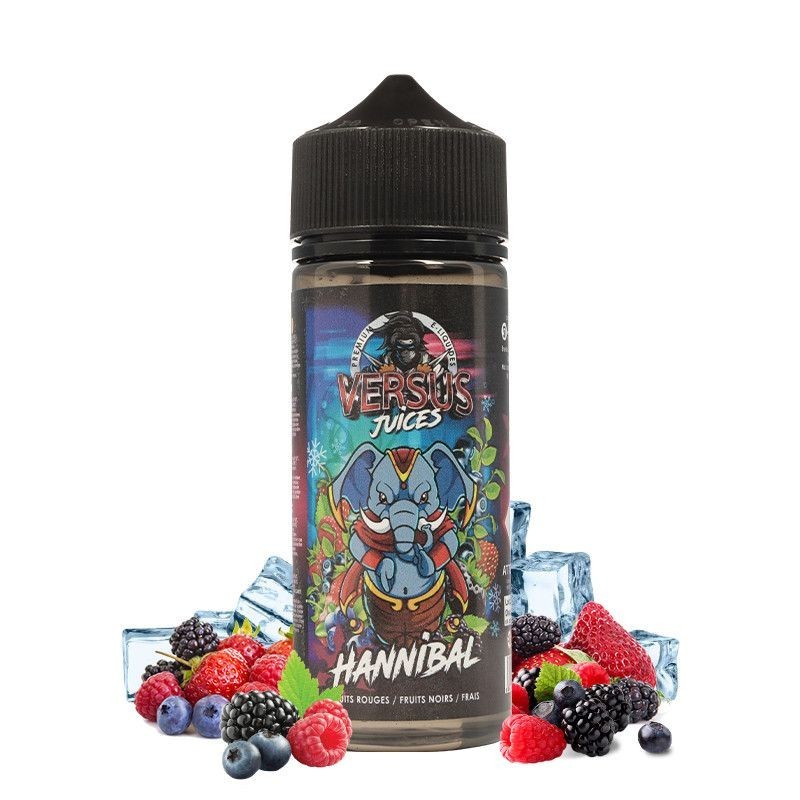 Premix Versus Juice 100/120ml - Hannibal | Eliq Vapoteur
