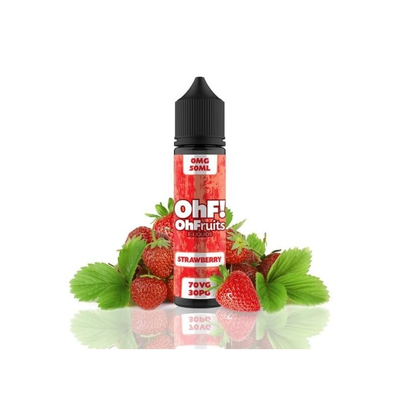 Premix Ohf! OhFruits 70/30 50/60ml - Strawberry | Eliq Vapoteur