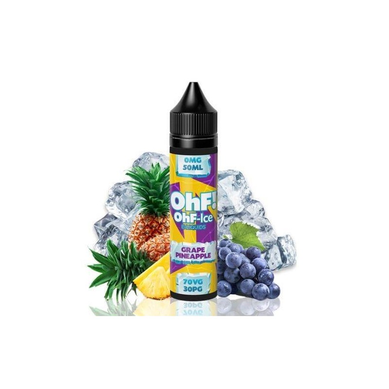 Premix Ohf! Ice 70/30 50/60ml - Grape Pineapple | Eliq Vapoteur