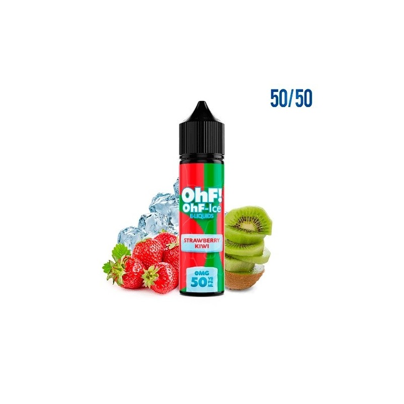 Premix Ohf! Ice 50/50 50/60ml - Strawberry Kiwi | Eliq Vapoteur