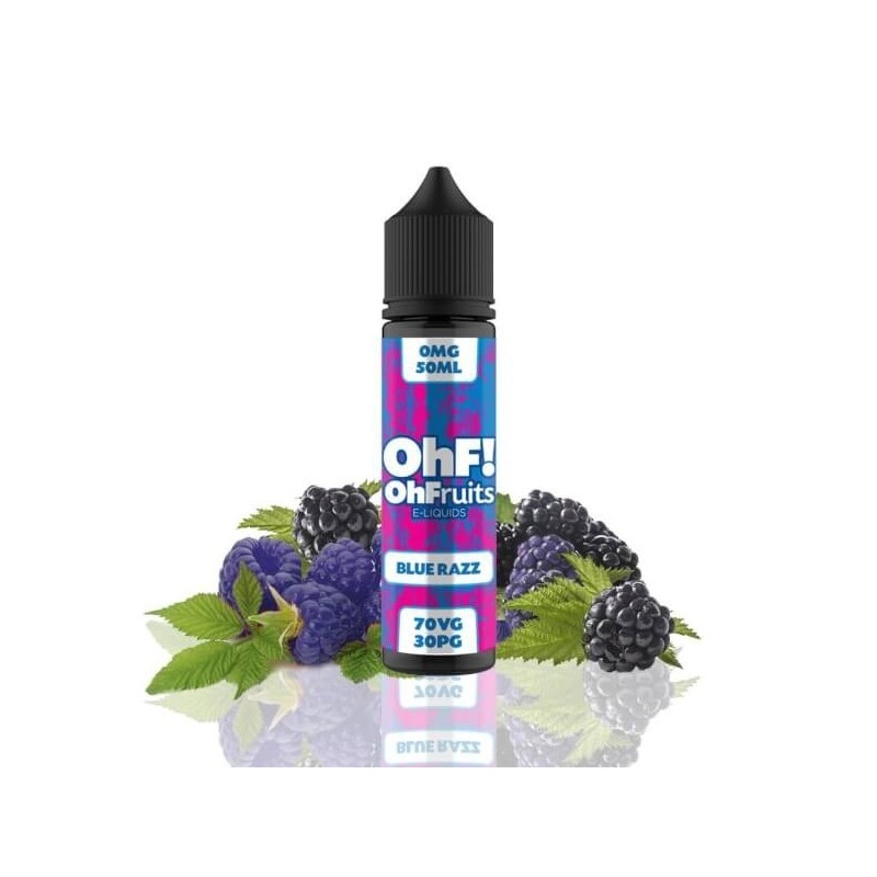 Premix Ohf! OhFruits 70/30 50/60ml - Blue Razz | Eliq Vapoteur
