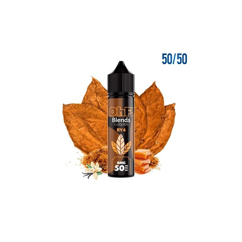 Premix Ohf! Blends 50/50 50/60ml - Ry4 | Eliq Vapoteur