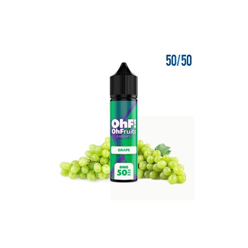 Premix Ohf! 50/50 50/60ml - Grape | Eliq Vapoteur