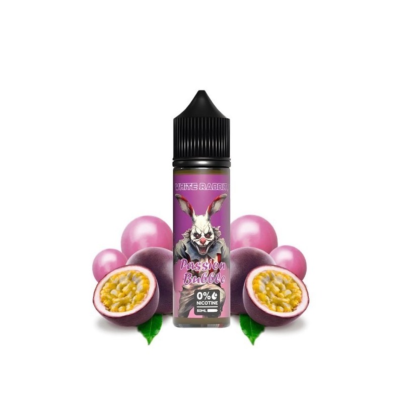 Premix White Rabbit 50/60ml - Passion Bubble | Eliq Vapoteur