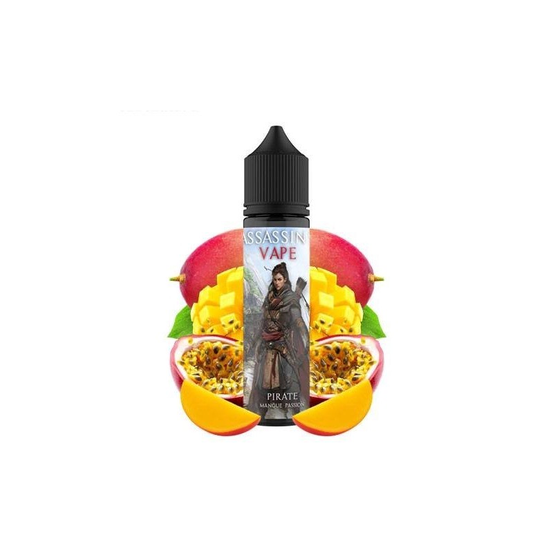 Premix Assassin's Vape 50/60ml - Pirate | Eliq Vapoteur
