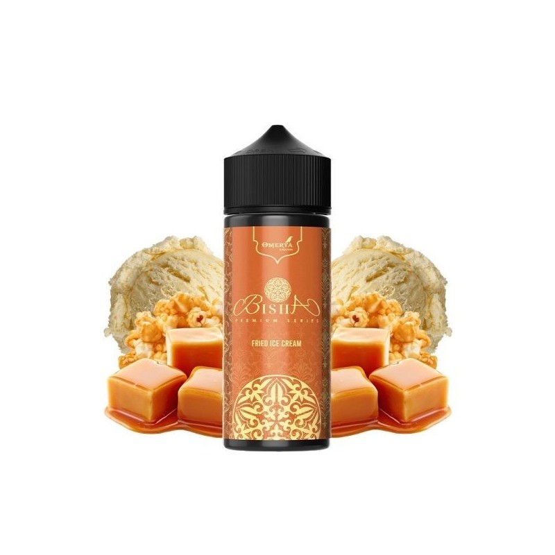 Premix Bisha by Omerta Liquids 100/120ml - Fried Ice Cream | Eliq Vapoteur
