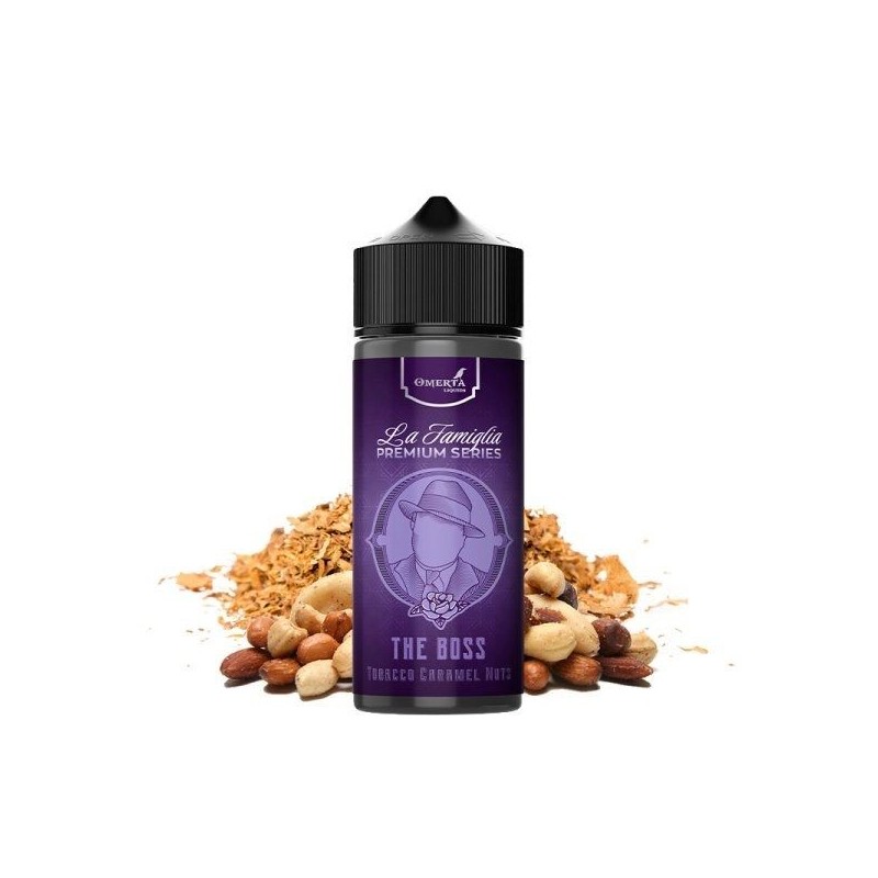 Premix La Famiglia by Omerta Liquids 100/120ml - The Boss | EliqVapoteur