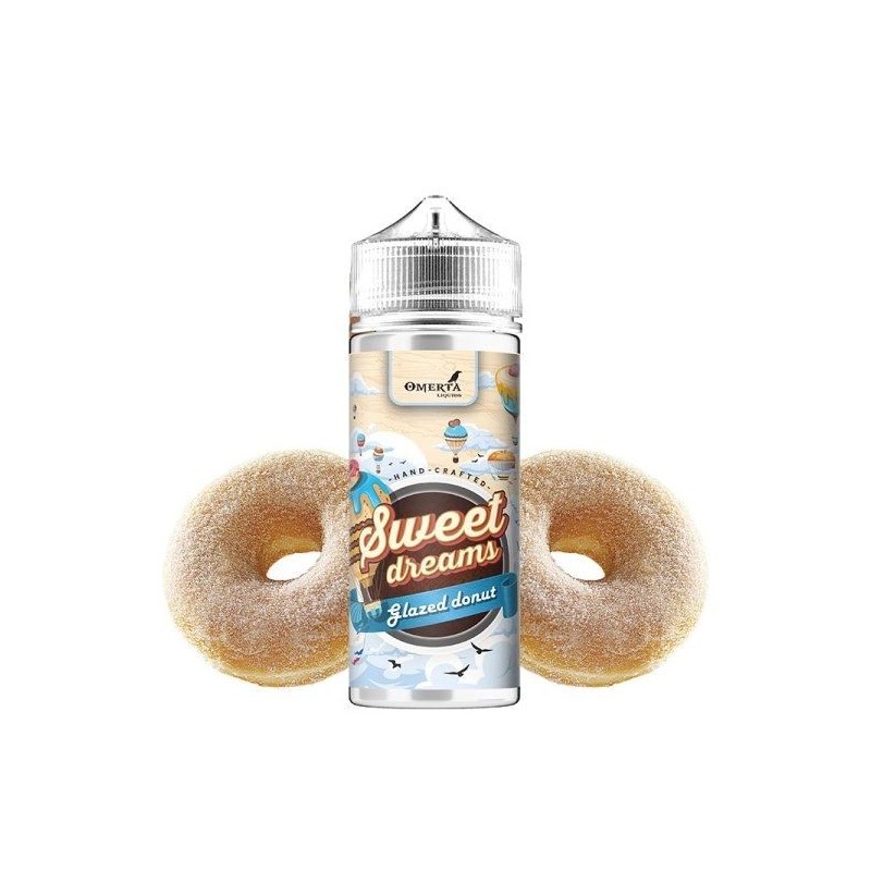 Sweet Dreams by Omerta Liquids 100/120ml - Glazed Donut | EliqVapoteur
