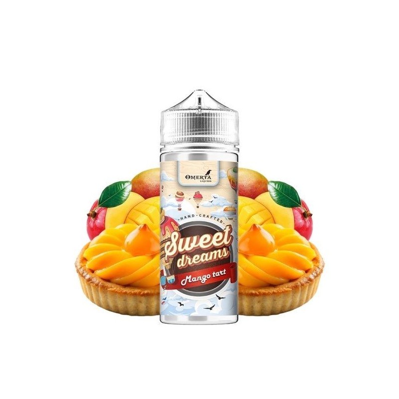 Premix Sweet Dreams by Omerta Liquids 100/120ml - Tarte à la Mangue | EliqVapoteur