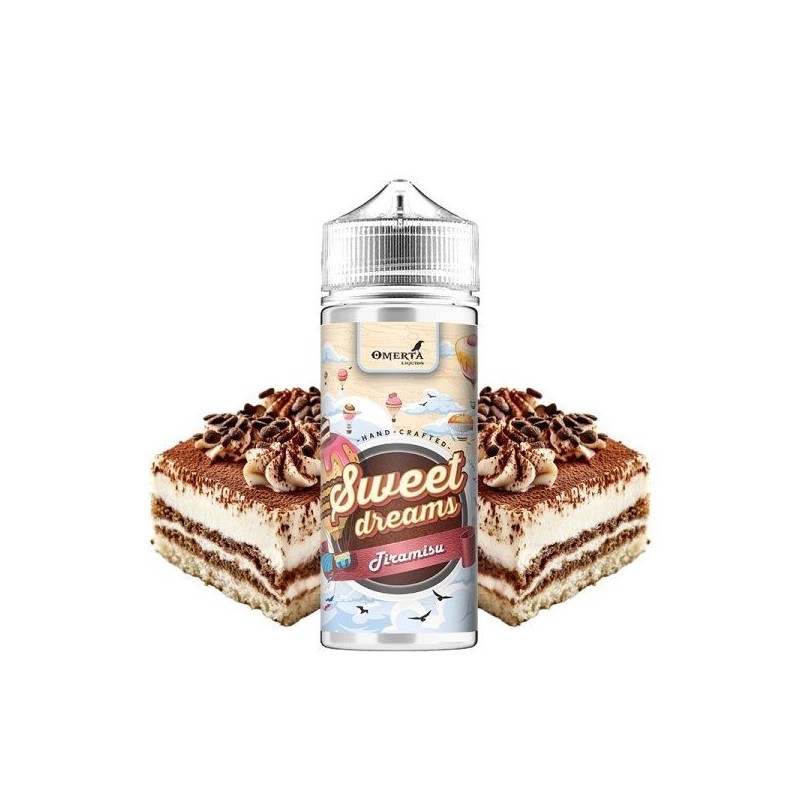 Premix Sweet Dreams by Omerta Liquids 100/120ml - Tiramisu | Eliq Vapoteur