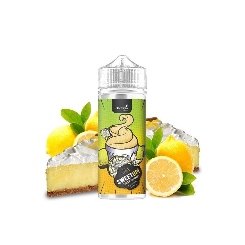 SweetUp by Omerta Liquids 100/120ml - Lemon Custard | EliqVapoteur