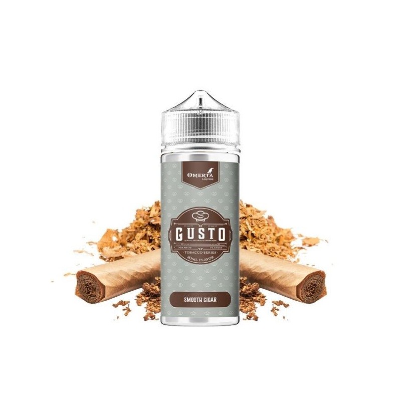 Premix Gusto by Omerta Liquids 100/120ml - Smooth Cigar | Eliq Vapoteur