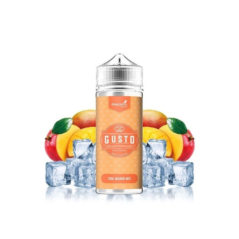 Premix Gusto by Omerta Liquids 100/120ml -  Cool Mango Mix | Eliq Vapoteur