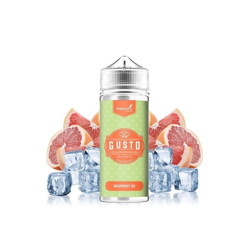 Premix Gusto by Omerta Liquids 100/120ml - Grapefruit Ice | Eliq Vapoteur