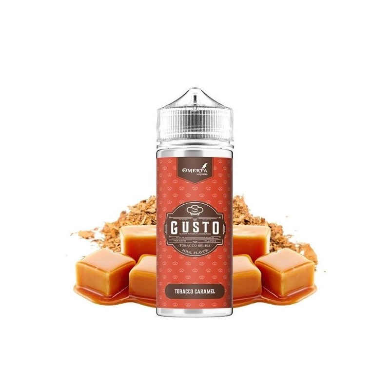 Premix Gusto by Omerta Liquids 100/120ml - Tobacco Caramel | Eliq Vapoteur