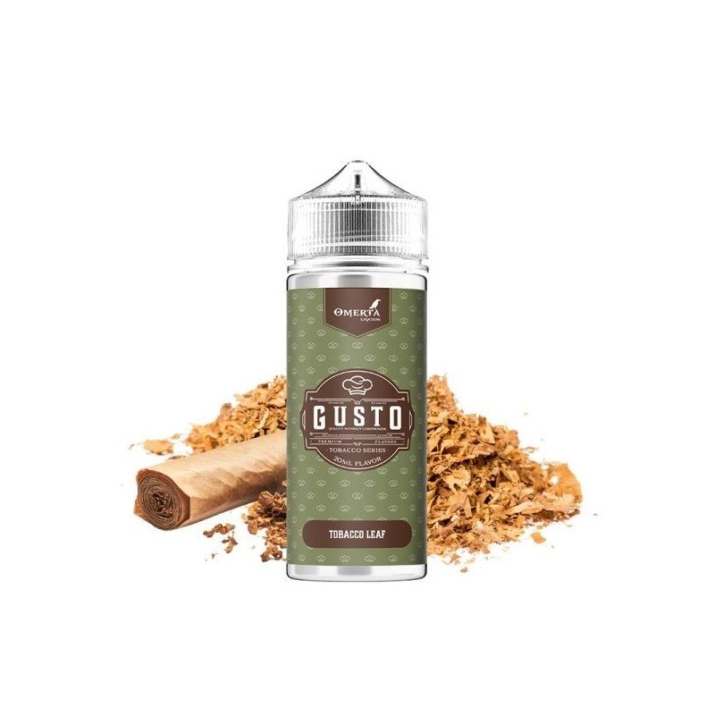 Premix Gusto by Omerta Liquids 100/120ml - Tobacco Leaf | Eliq Vapoteur