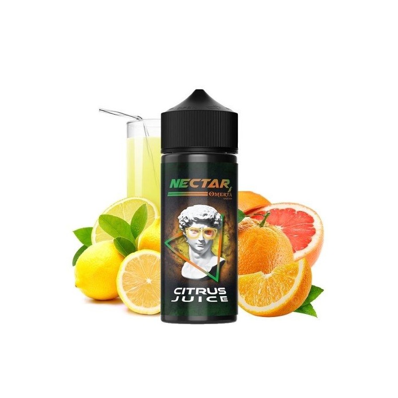 Premix Nectar by Omerta Liquids 100/120ml - Citrus Juice | Eliq Vapoteur