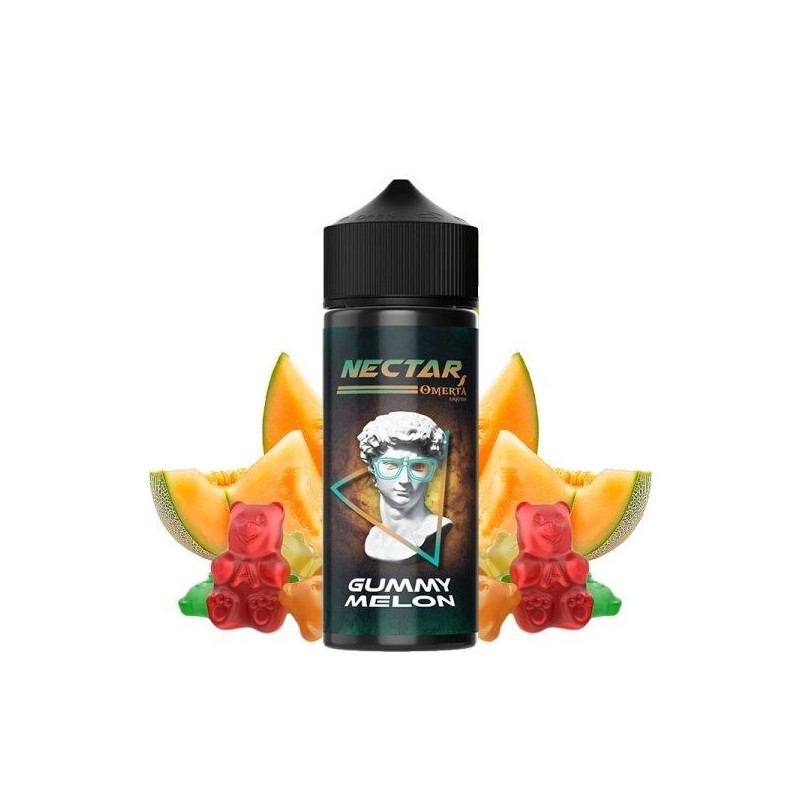 Premix Nectar by Omerta Liquids 100/120ml - Gummy Melon | Eliq Vapoteur
