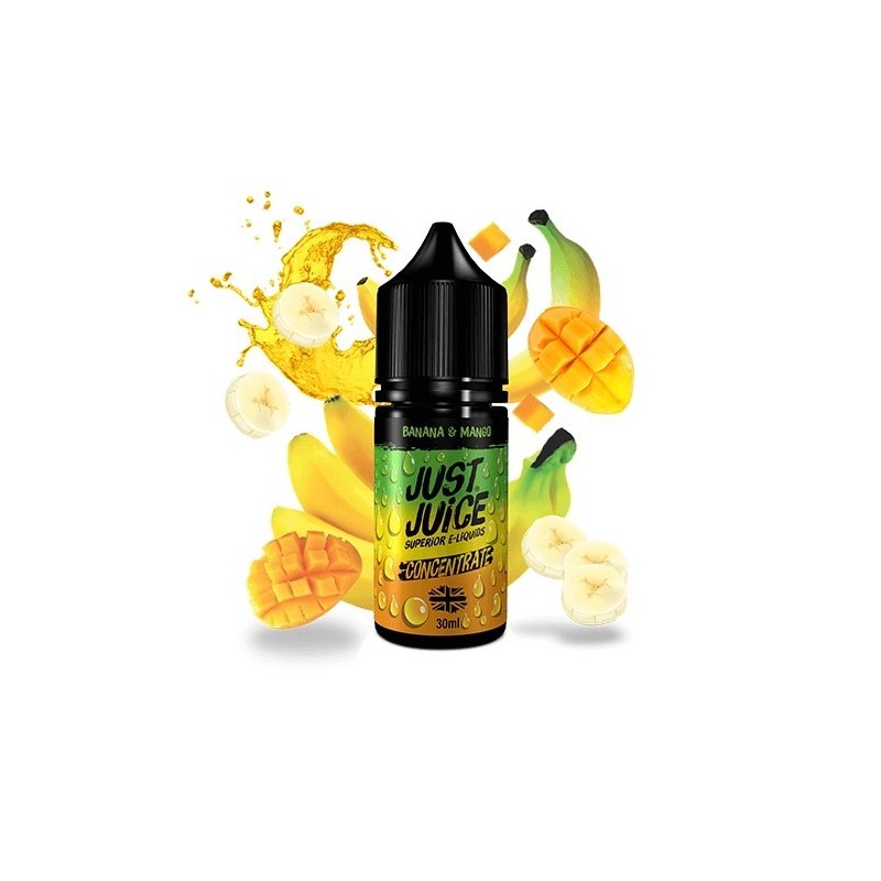 Concentré Just Juice - Banane & Mangue 30ml | EliqVapoteur