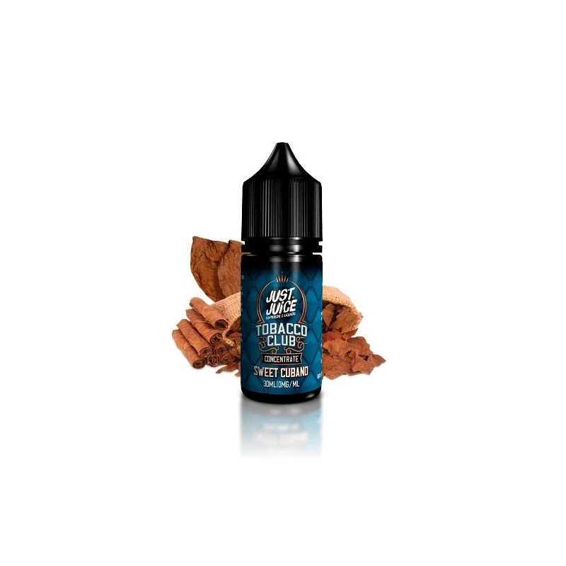 Concentré Just Juice Tobacco Club - Sweet Cubano 30ml | EliqVapoteur