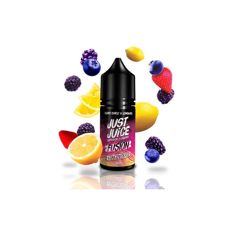 Concentré Just Juice Fusion - Berry Burst & Lemonade 30ml | EliqVapoteur