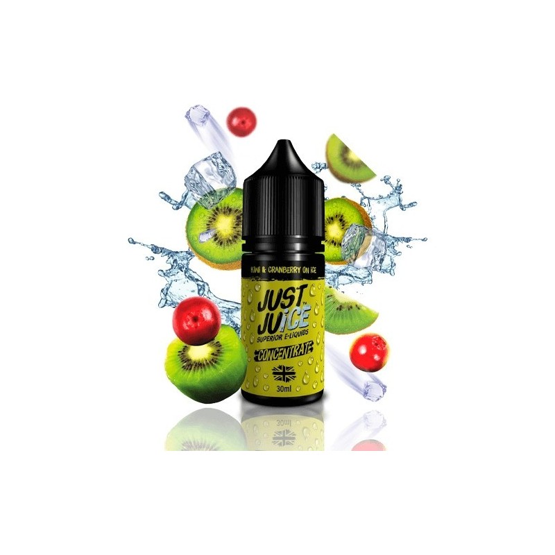Concentré Just Juice - Kiwi & Cranberry On Ice 30ml | EliqVapoteur