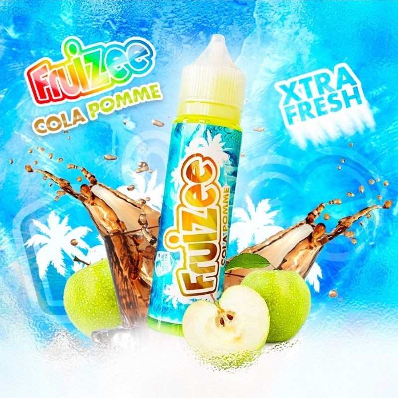 Premix Fruizee by Eliquid France 50/75ml - Cola Pomme | Eliq Vapoteur
