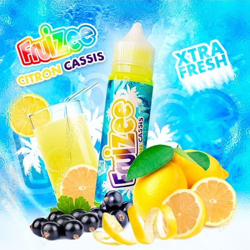 Premix Fruizee by Eliquid France 50/75ml - Citron Cassis | Eliq Vapoteur