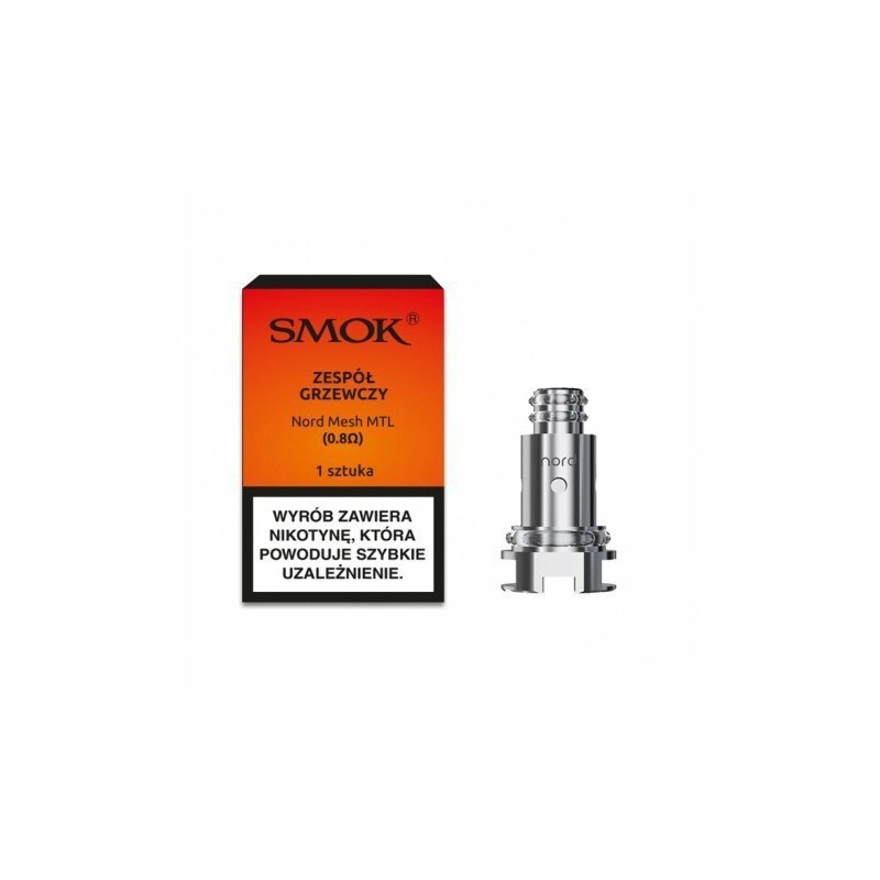 Grzałka SMOK Nord Mesh MTL 0.8ohm | Eliq Vapoteur