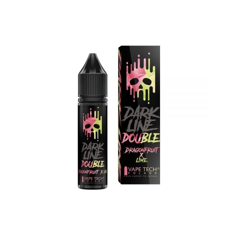 Premix Double Dark Line 5/15ml - Dragonfruit & Lime | Eliq Vapoteur