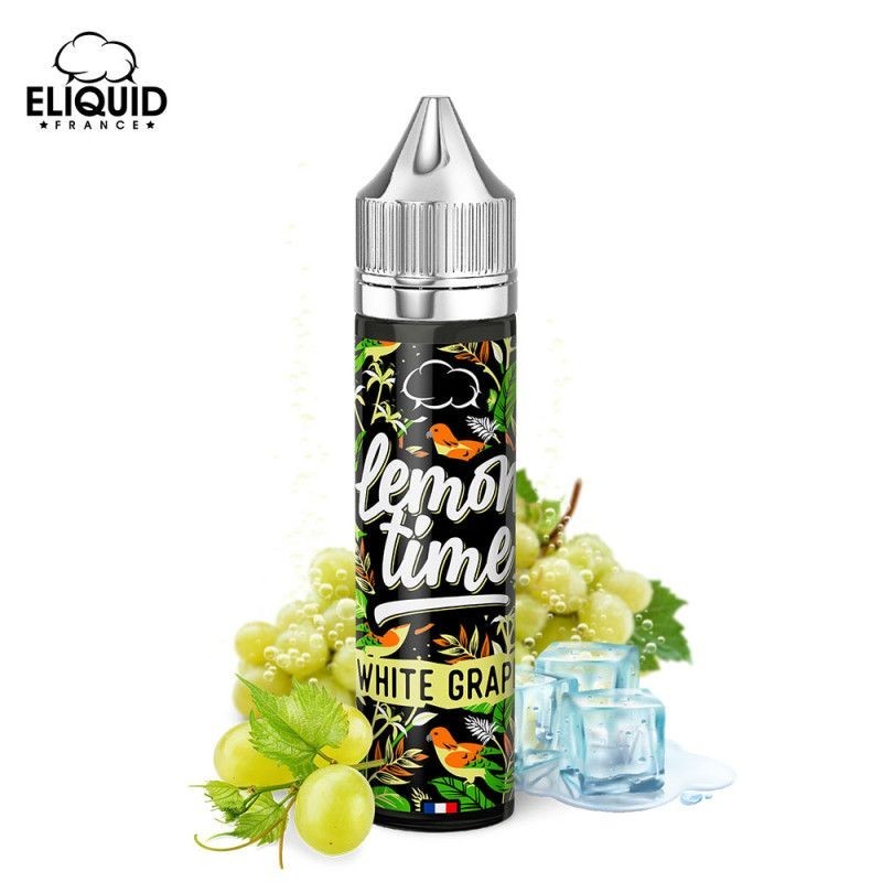 Premix Lemon Time par Eliquid France 50/70ml - Raisin Blanc | Eliq Vapoteur