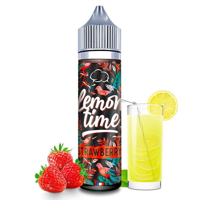 Premix Lemon Time par Eliquid France 50/70ml - Fraise | Eliq Vapoteur