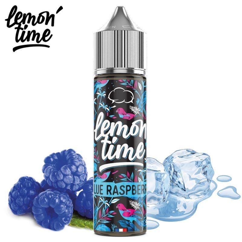 Premix Lemon Time par Eliquid France 50/70ml - Framboise Bleue | Eliq Vapoteur