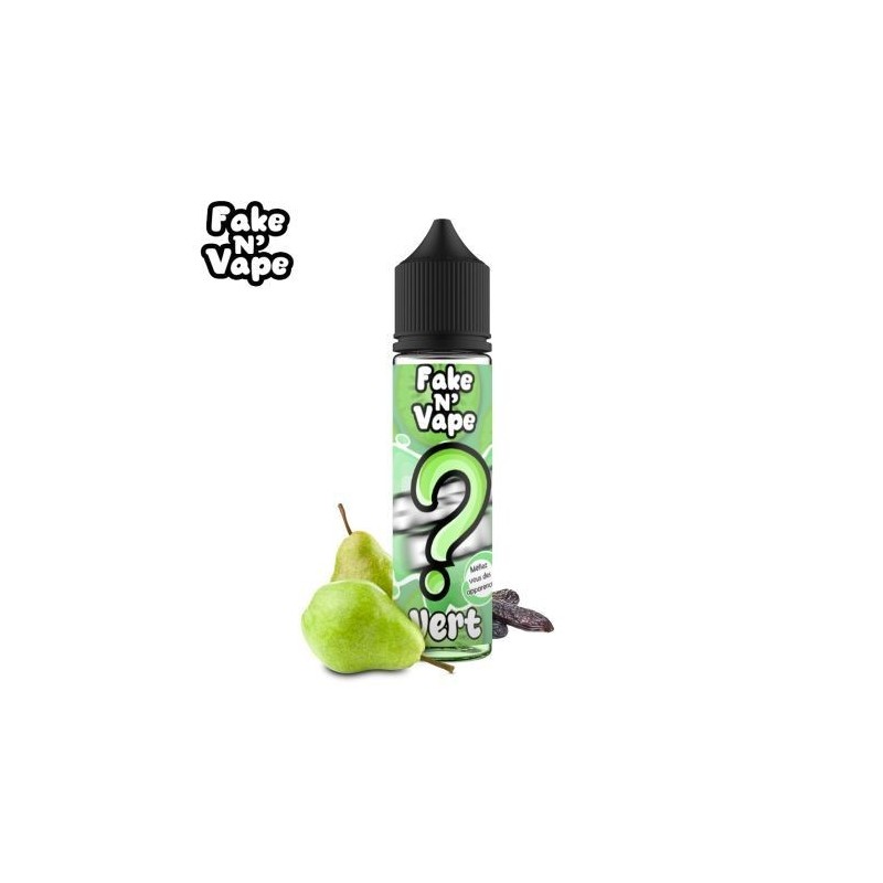 Premix Fake N Vape 50/60ml - Green | Eliq Vapoteur