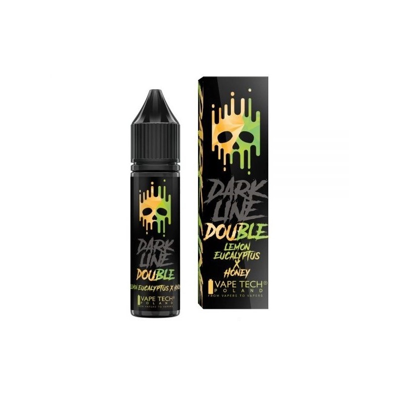 Premix Double Dark Line 5/15ml - Citron, Eucalyptus & Miel | EliqVapoteur