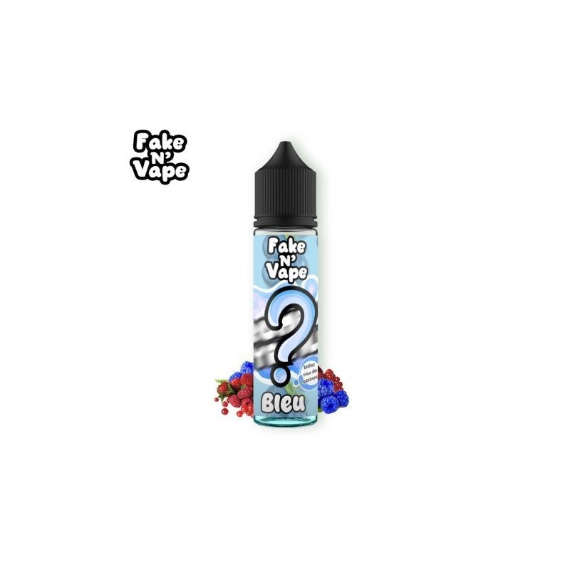 Premix Fake N Vape 50/60ml - Blue | Eliq Vapoteur
