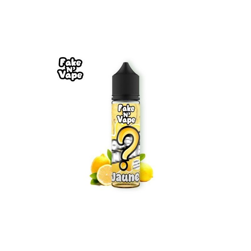 Premix Fake N Vape 50/60ml - Yellow | Eliq Vapoteur