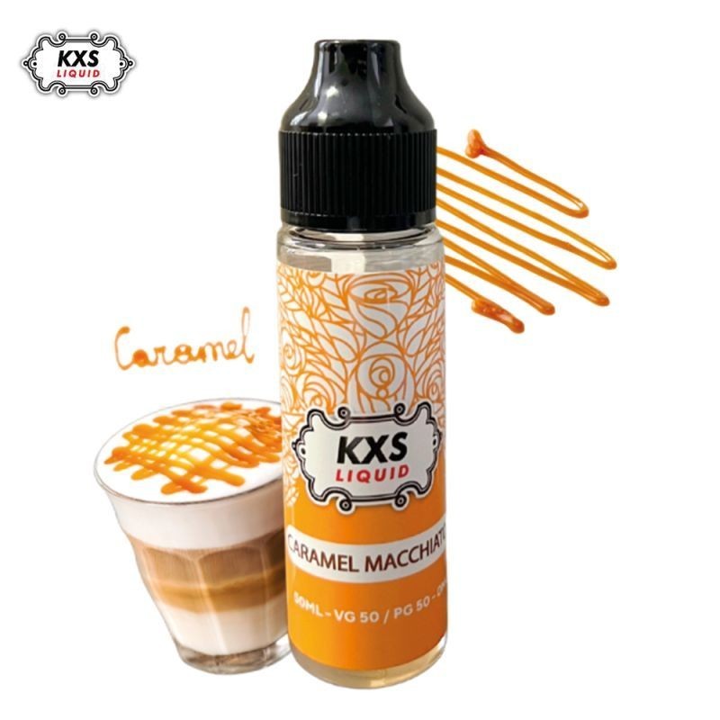 Premix KXS 50/75ml - Caramel Macchiato | Eliq Vapoteur