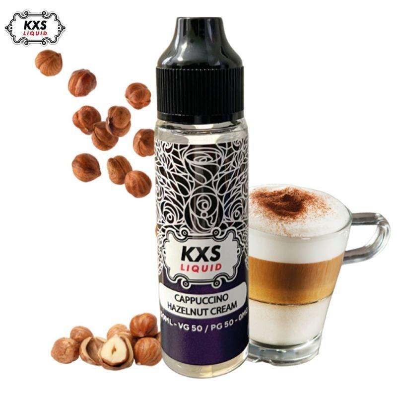 Premix KXS 50/75ml - Crème de noisette au cappuccino | Eliq Vapoteur