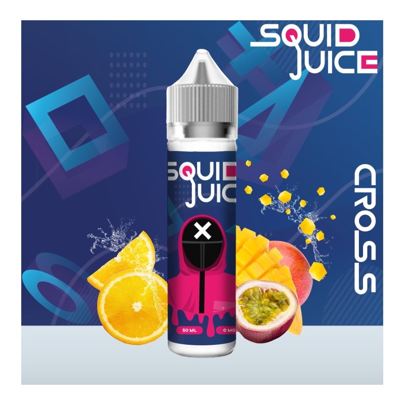 Premix Squid Juice 50/75ml - Cross | Eliq Vapoteur