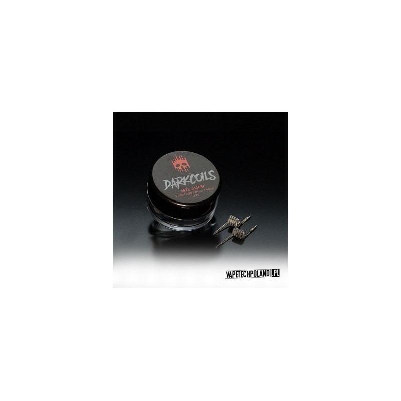 Grzałka DARK COILS - ALIEN MTL 0.7 OHM (2SZT.) | Eliq Vapoteur