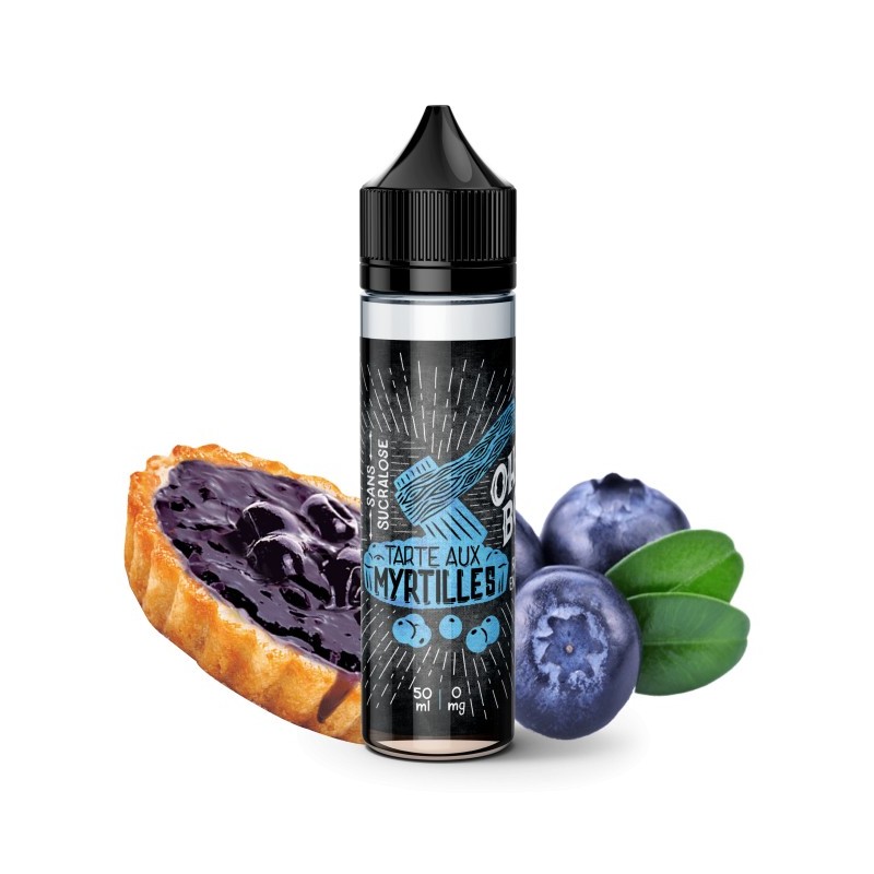 Premix OHM Des Bois 50/75ml - Tarte Aux Myrtilles | Eliq Vapoteur