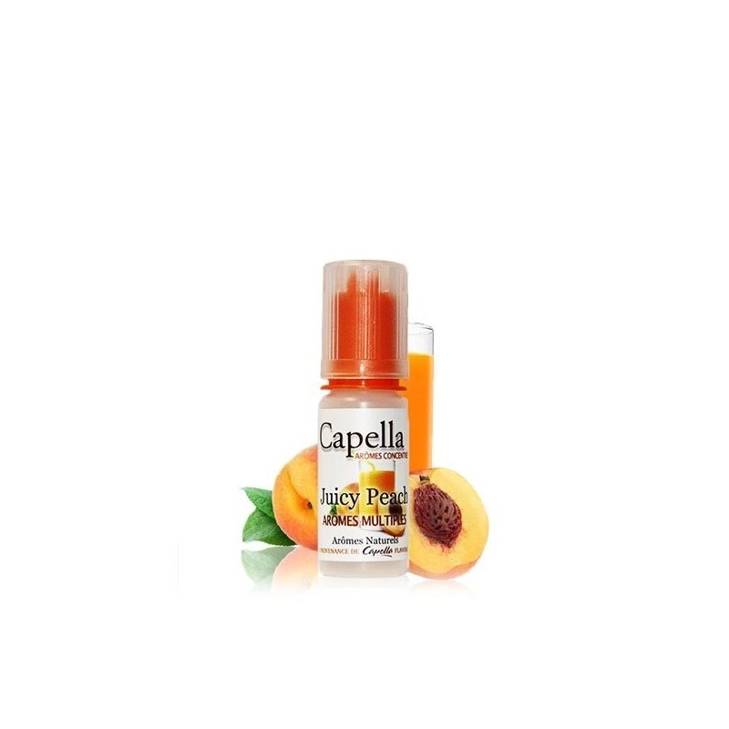 Capella Concentrate - Juicy Peach 10ml | Eliq Vapoteur