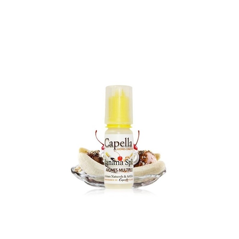 Capella Concentrate - Banana Split 10ml | EliqVapoteur