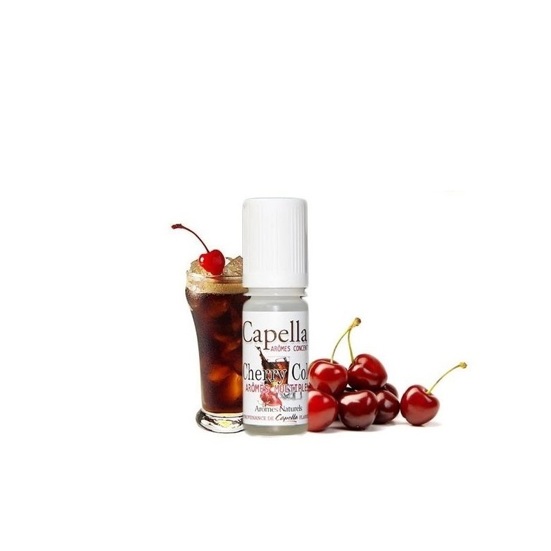 Koncentrat Capella - Cherry Cola RF 10ml | Eliq Vapoteur