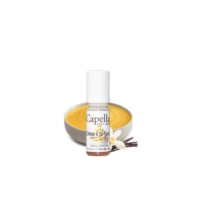 Koncentrat Capella - Vanille Crème V2 10ml | Eliq Vapoteur