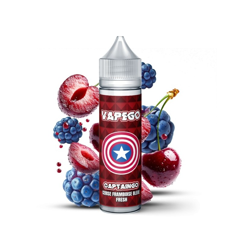 Premix Vapego 50/75ml - Captaingo | Eliq Vapoteur